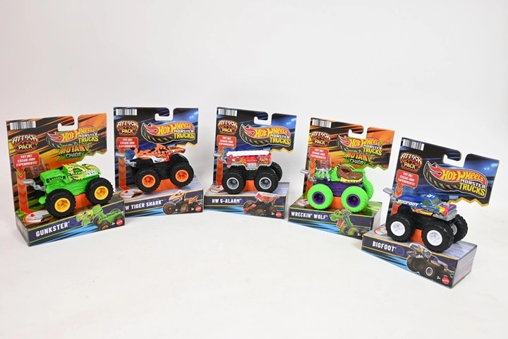 Hot Wheels monster truck – robustní autíčko s velkými koly (JMK92)