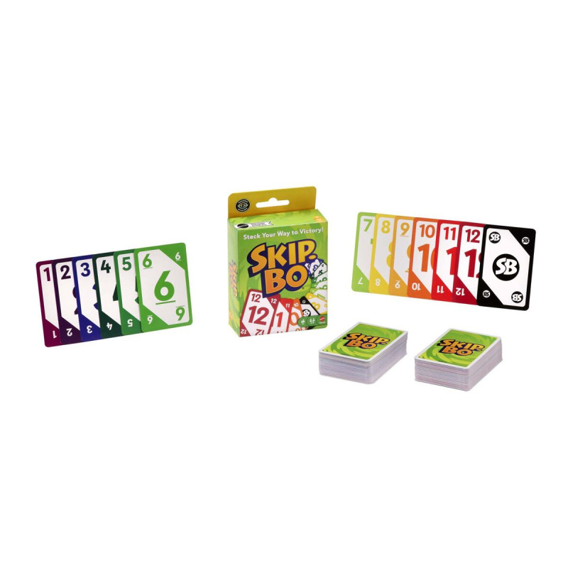 Mattel Skip-Bo karetní společenská hra