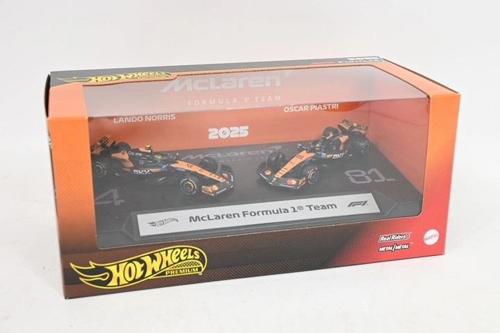 Hot Wheels Premium formule 1 mclaren team 2pak