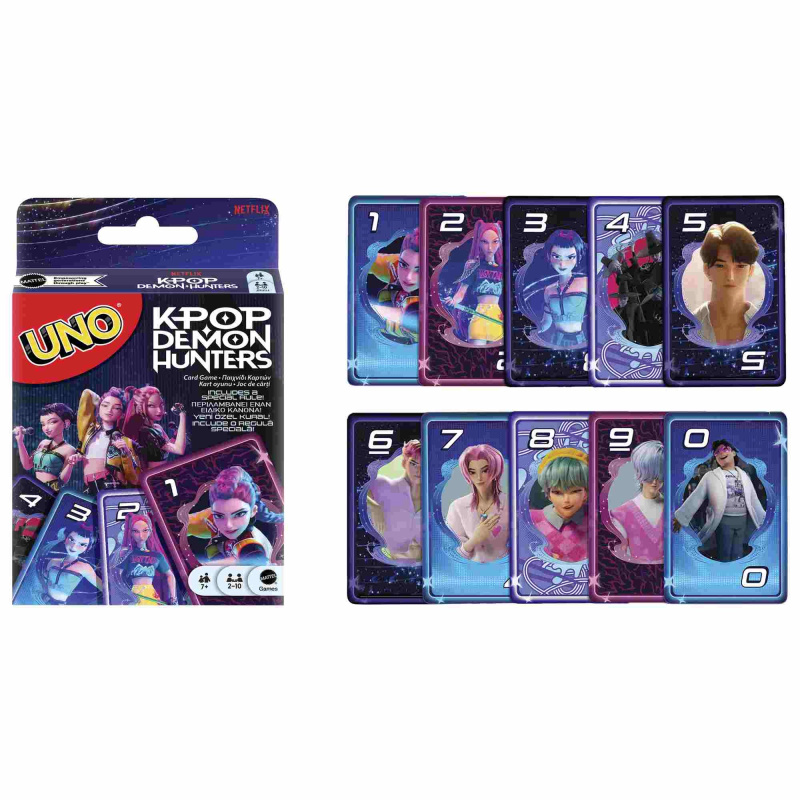 Mattel UNO K-POP: Lovkyně démonů