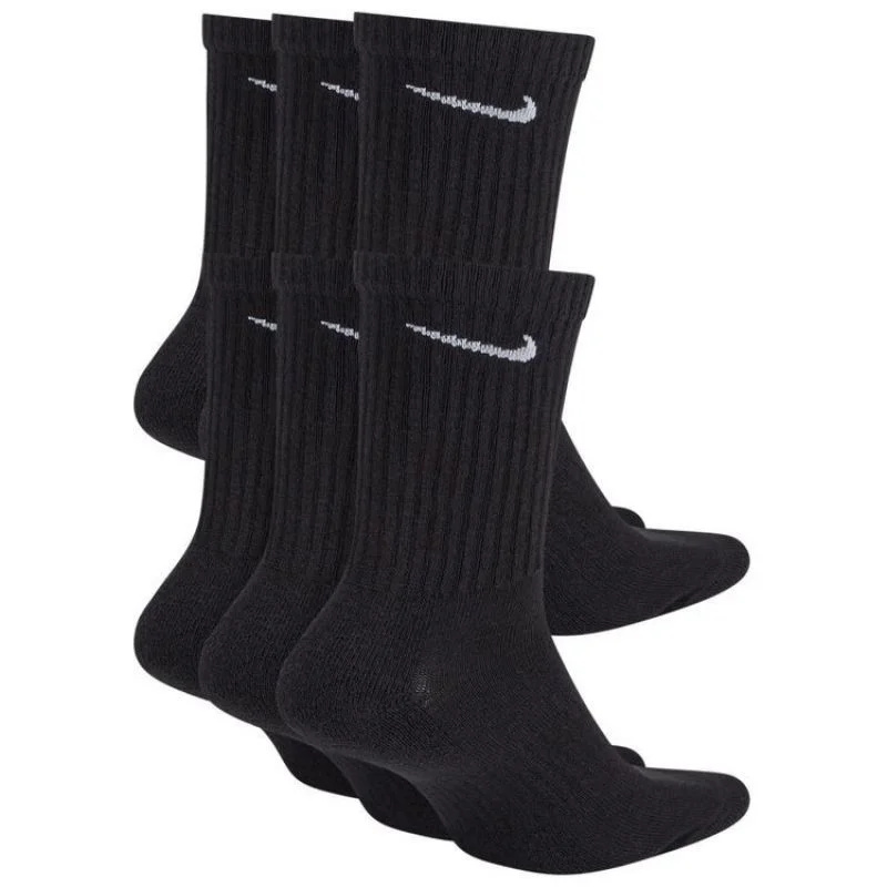 Ponožky Nike Everyday Cushion Crew 6Pak SX7666-010 34 - 38