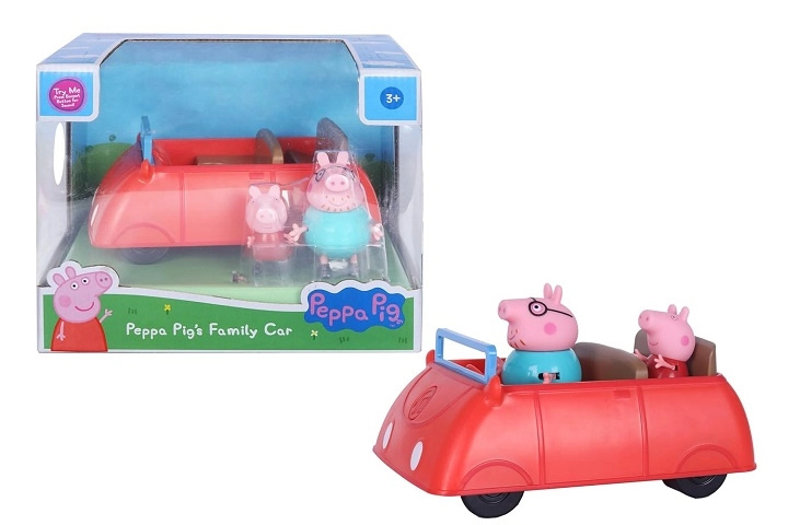 Peppa Pig rodinné auto se 2 figurkami