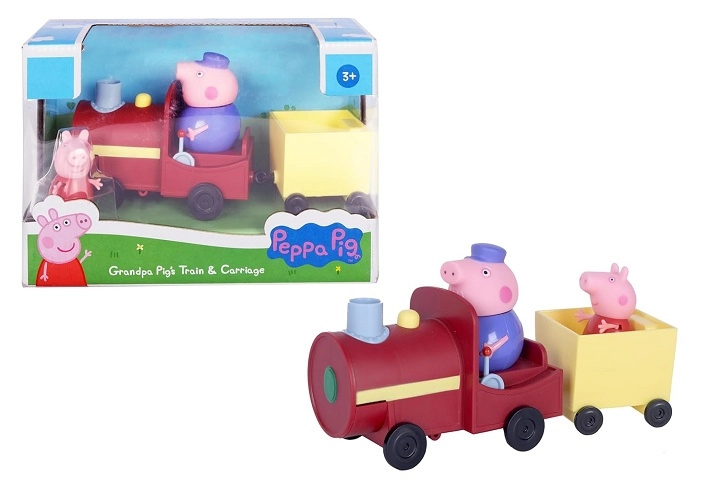Peppa Pig vláček dědečka prasátka se 2 figurkami
