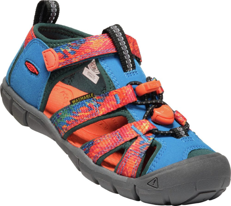 dětské sandály SEACAMP II CNX  multi/austern, Keen, 1027416/1027423, červená - 30