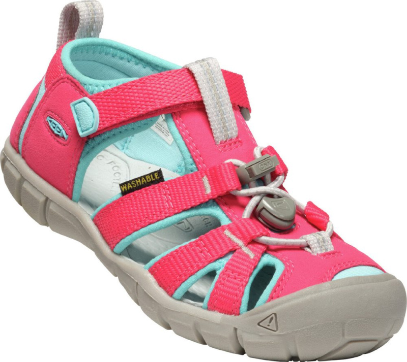 dětské sandály SEACAMP II CNX azalea/ipanema, Keen, 1027417, růžová - 36