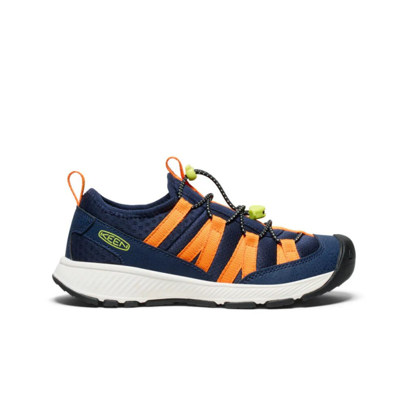 Dětské tenisky KEEN MOTOZOA SNEAKER YOUTH naval academy/bright marigold - 32/33
