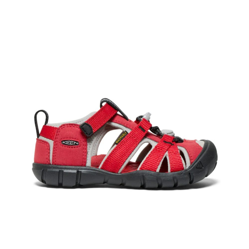 Dětské sandály KEEN SEACAMP II CNX ribbon red/alloy - 31