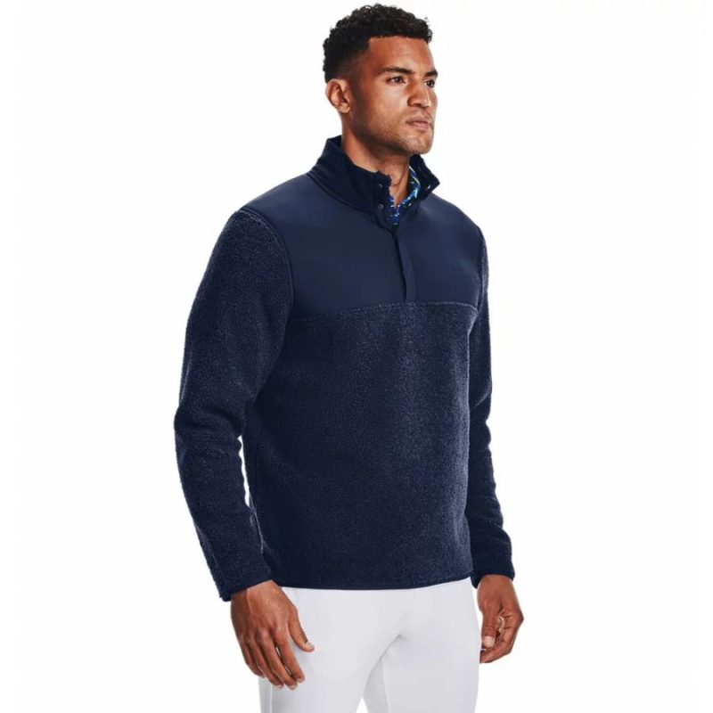 Pánská mikina 1366284 FW21 - Under Armour M tmavě modrá