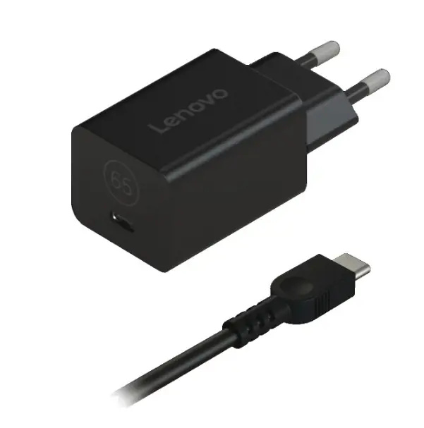 Lenovo GaN Nano 65W Adapter Černá