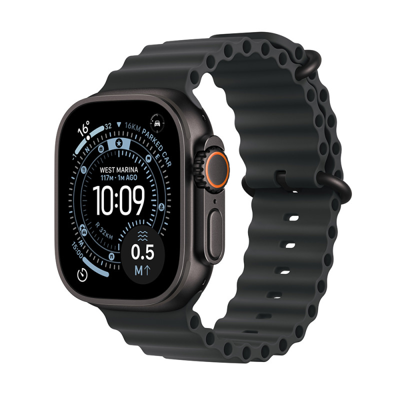 Apple Watch Ultra 3 Black Titan, Black Ocean chytré hodinky