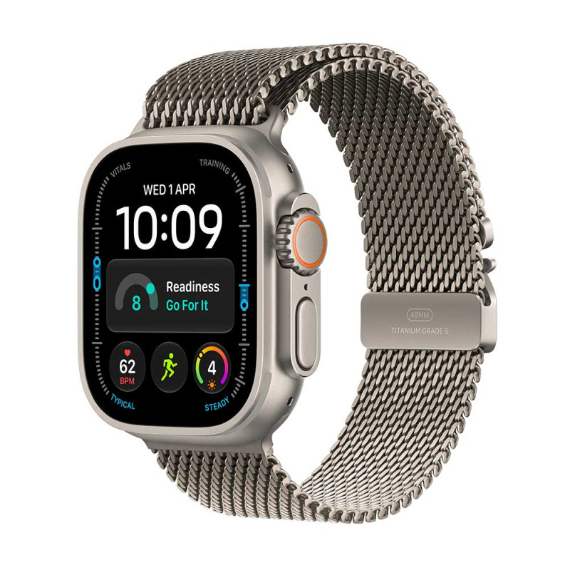 Apple Watch Ultra 4 Natur Titan, Nat.Tit.Milane,S chytré hodinky