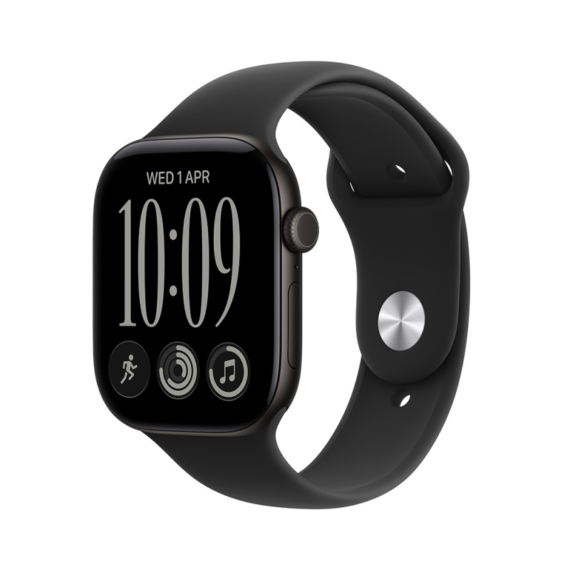 Apple Watch Series 12 42mm Black, Black SB, M/L chytré hodinky
