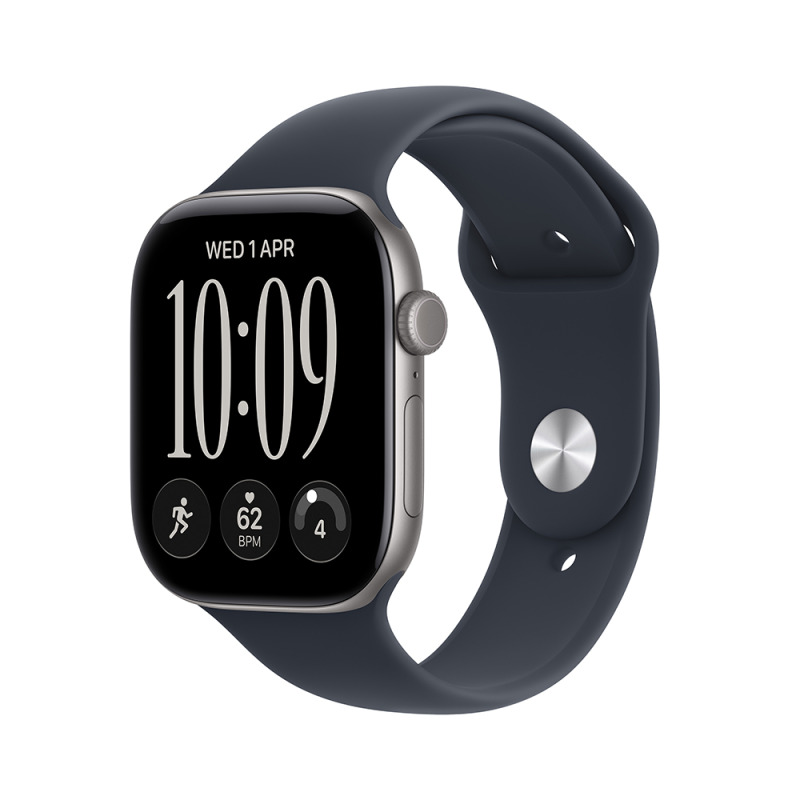 Apple Watch Series 12 46mm S.Grey, N. Blue SB, S/M chytré hodinky