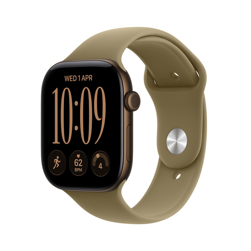 Apple Watch Series 12 46mm D.Bronze, Olive SB, S/M chytré hodinky