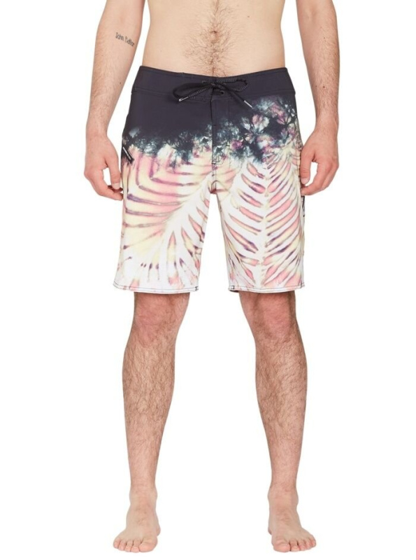 Volcom pánské plavky Mad Wash Mod 19 Whitecap Grey | Šedá | Velikost 34