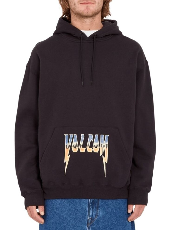 Volcom pánská mikina Edener Po Black | Černá | Velikost L