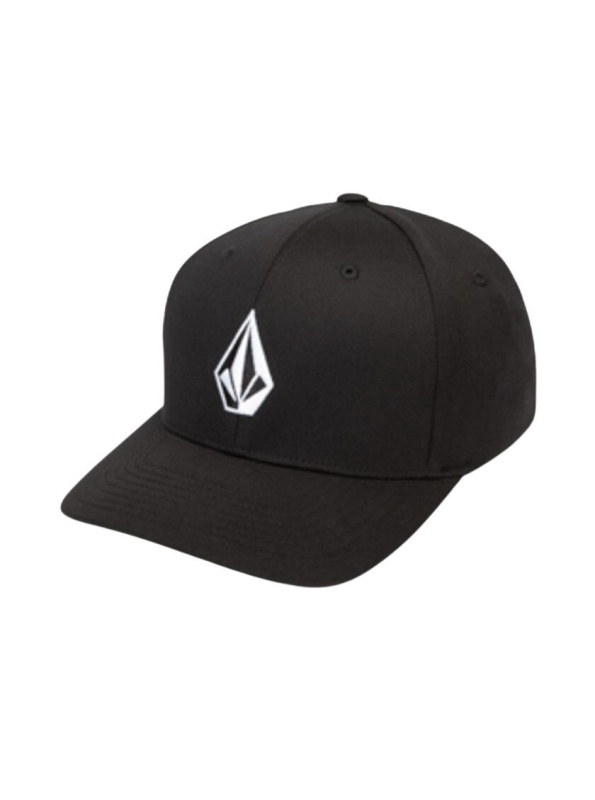 Volcom kšiltovka Full Stone Flexfit Hat Black | Černá | Velikost S/M