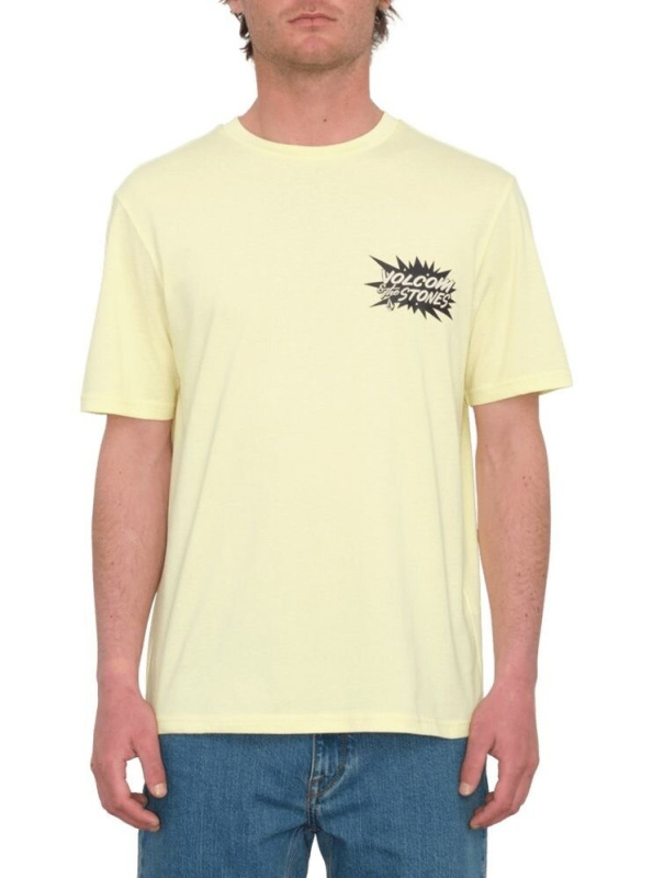 Volcom pánské tričko Strange Relics Bsc Sst Aura Yellow | Žlutá | Velikost XL