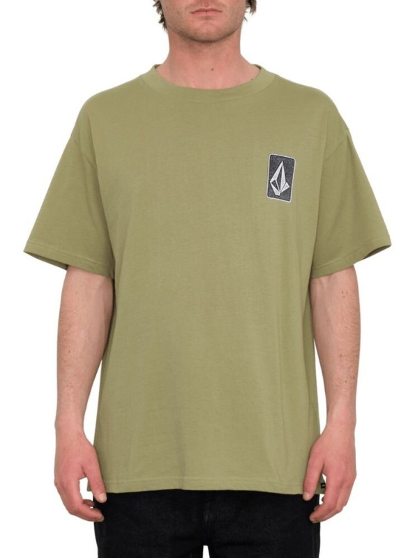 Volcom pánské tričko Skate Vitals Originator Sst Thyme Green | Zelená | Velikost L
