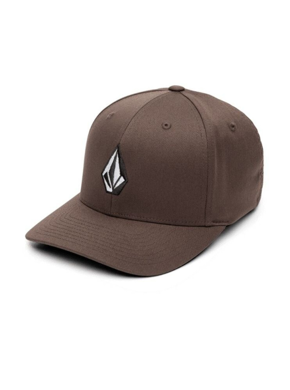 Volcom kšiltovka Full Stone Flexfit Wren | Černá | Velikost L/XL