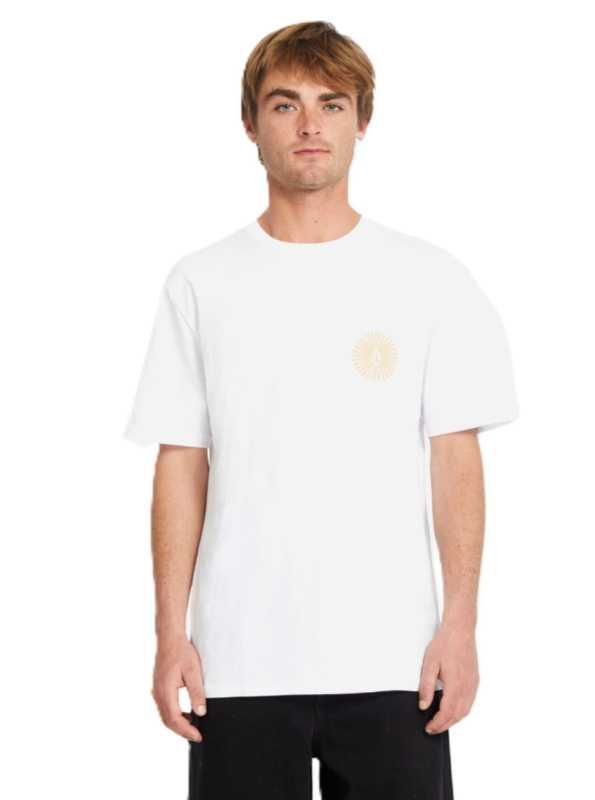 Volcom pánské tričko Get Out Bsc Sst White | Bílá | Velikost L