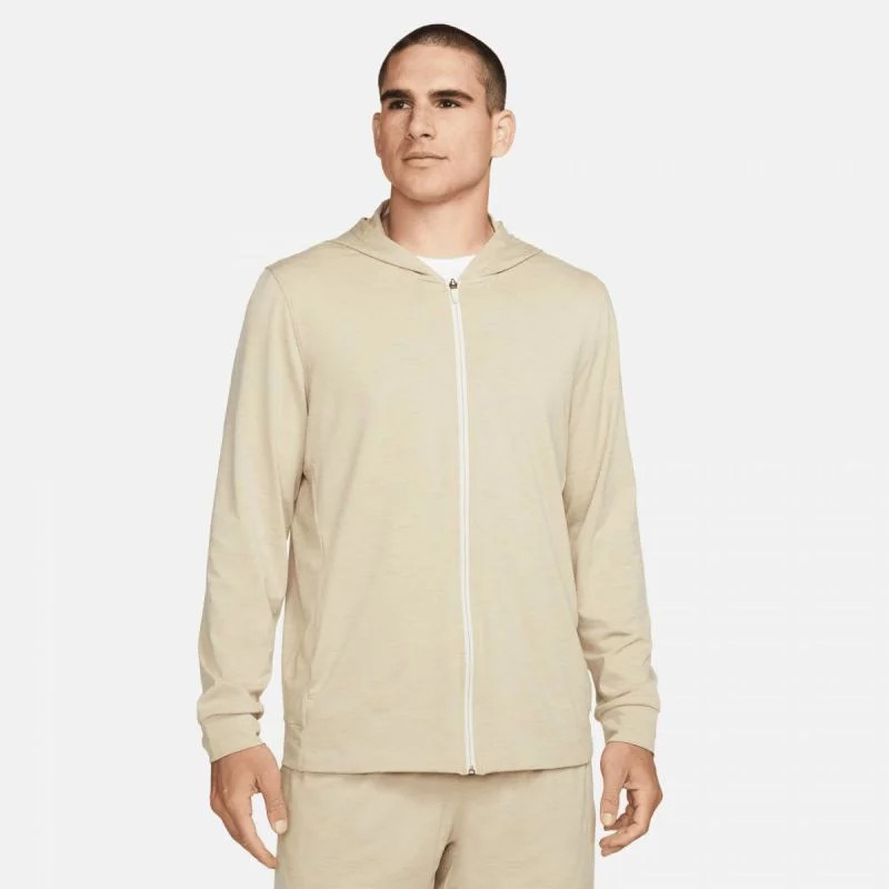 Pánská mikina Yoga Dri-FIT M CZ2217-073  béžová - Nike XXL