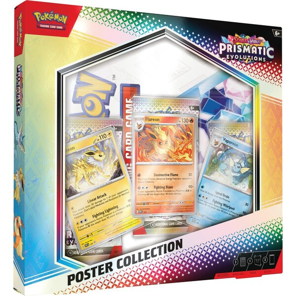 Pokémon TCG: Prismatic Evolutions Poster Collection