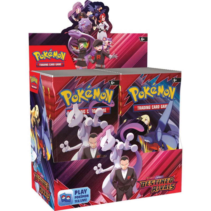 Pokémon TCG: SV10 Destined Rivals - Booster box (36 booster balíčků)
