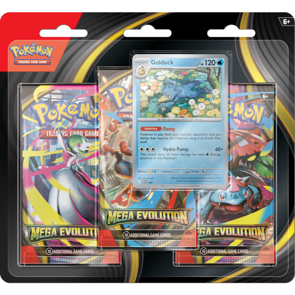 Pokémon TCG: ME01 - 3 Blister Booster