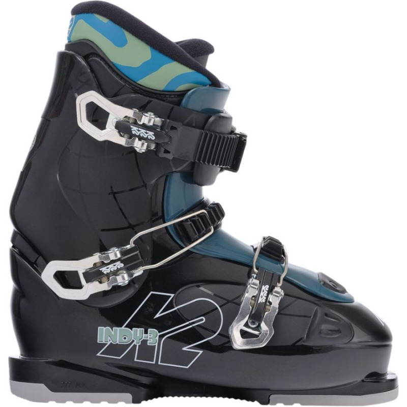 K2 Indy 3, lyžařské boty, junior, černá