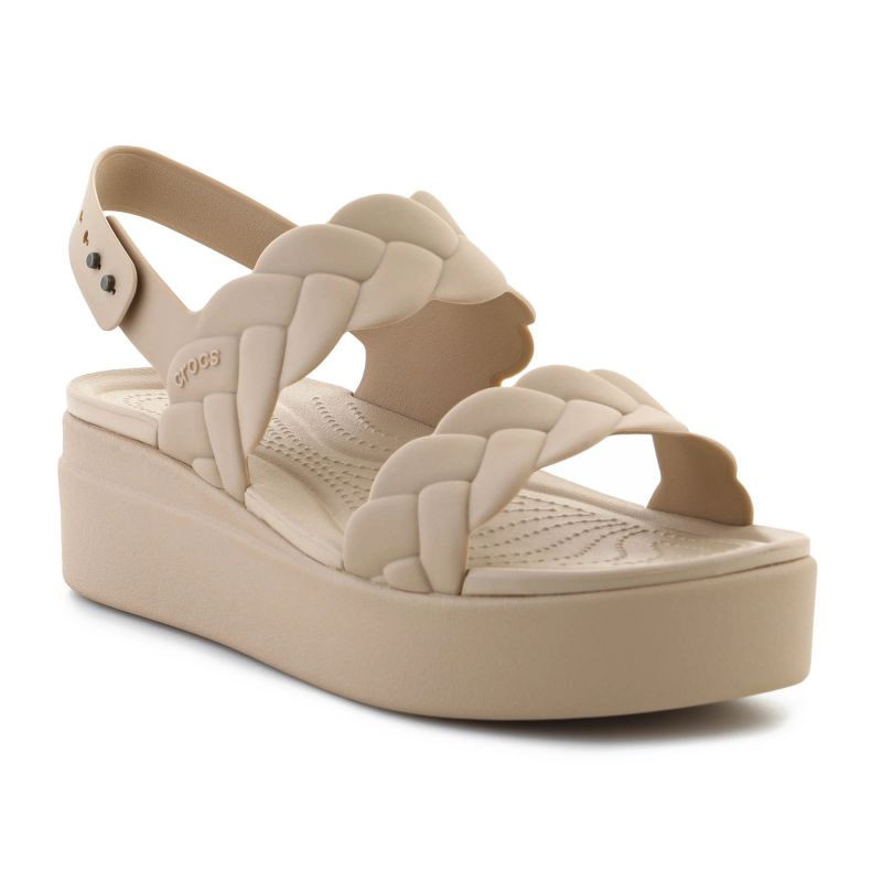 Sandály Crocs Brooklyn Woven Low Wedge W 209977-212 EU 36/37