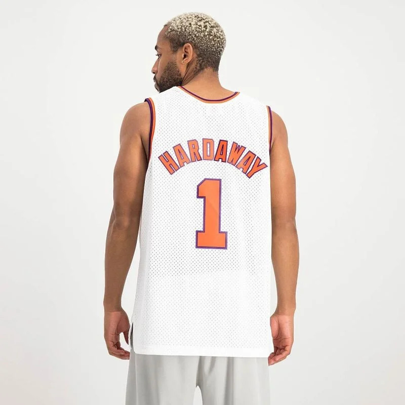 Mitchell & Ness Phoenix NBA Alternative Jersey Suns 2002 Anfernee Hardaway M SMJY4443-PSU02AHAWHIT Pánské oblečení M