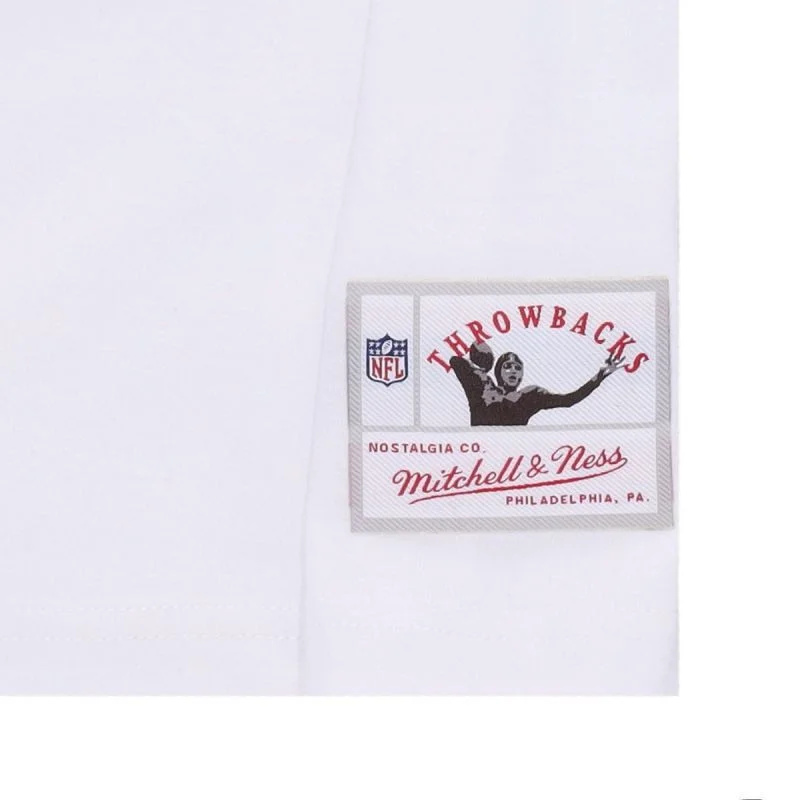 Mitchell & Ness NFL Team Logo Tee Green Bay Pacers M BMTRINTL1053-GBPWHIT S