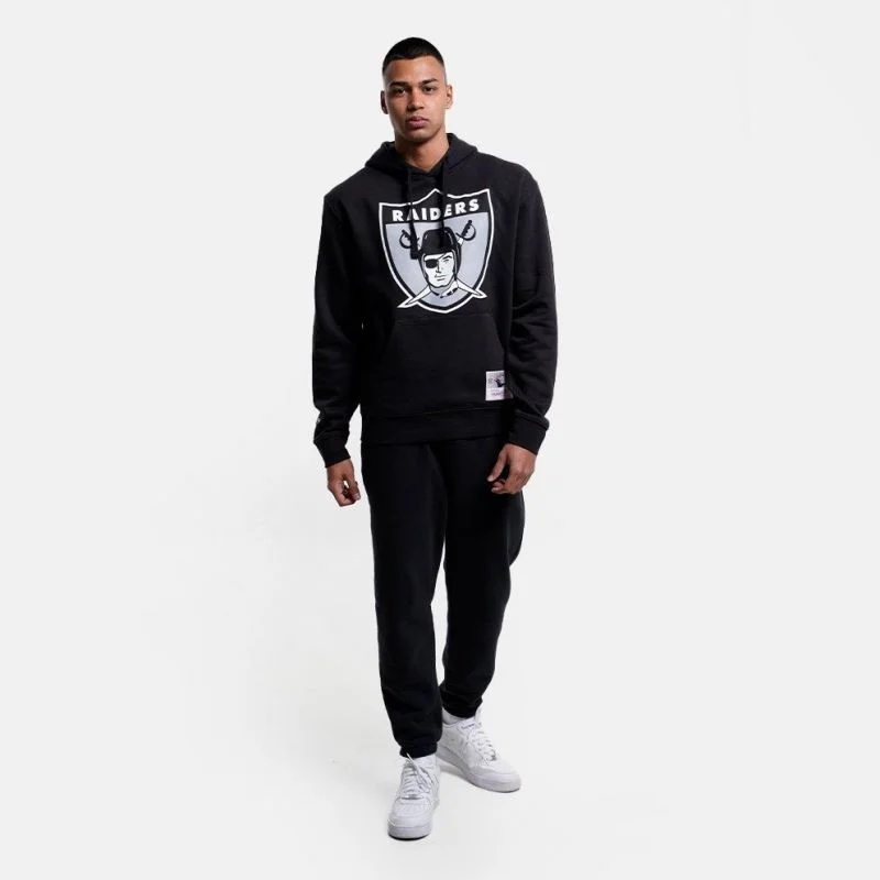 Mitchell & Ness Nfl Team Logo Hoodie Oakland Raiders M HDSSINTL1052-ORABLCK Pánské oblečení S