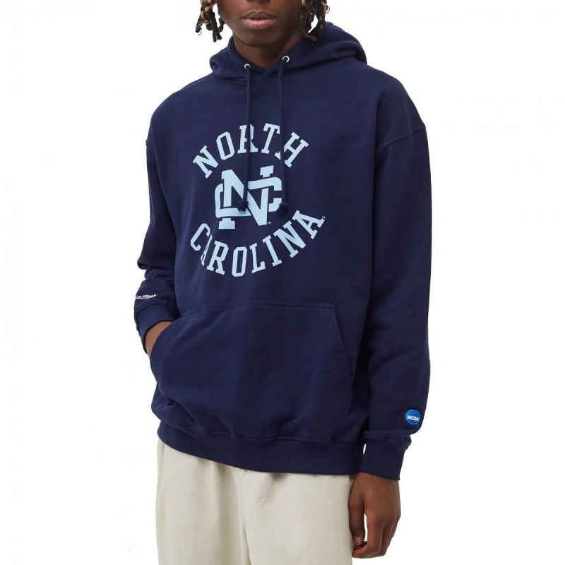 Mitchell & Ness pánská mikina OG Hoody University Of North Carolina NCAA HDSSINTL1060-UNCNAVY pánské m