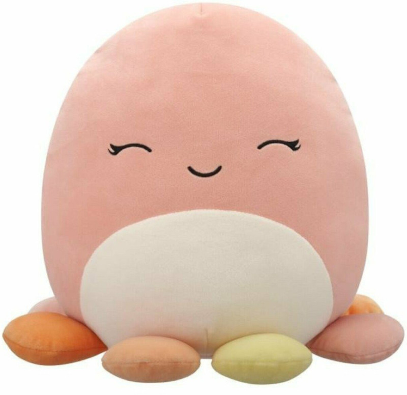 SQUISHMALLOWS Chobotnice se zavřenýma očima - Melina, 30 cm