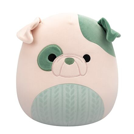 SQUISHMALLOWS Buldok - Augustine, 30 cm