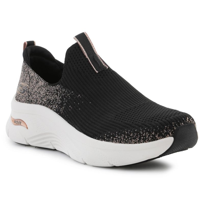 Boty Skechers Skechers Arch Fit D'Lux - Glimmer Dust W 149689-BKRG EU 38