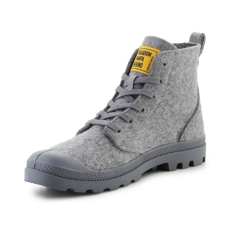 Boty Palladium Pampa Hi Merino 74377-027-M Grey EU 36