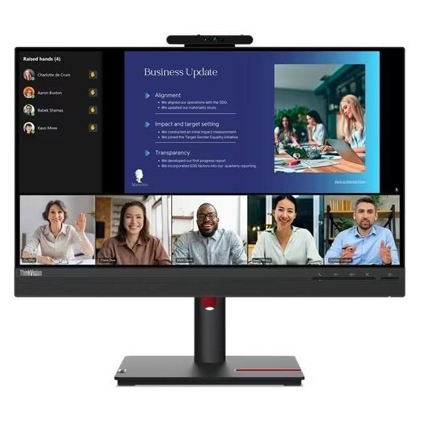 Lenovo ThinkVision T24v-30 LED monitor 23" 63D8MAT3EU Černá