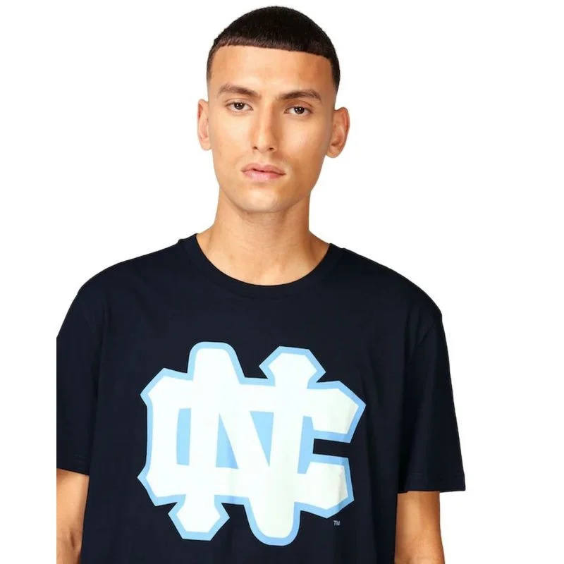 Mitchell & Ness NCAA University Of North Carolina Velké tričko s logem M BMTRINTL1272-UNCNAVY T-Shirt XL