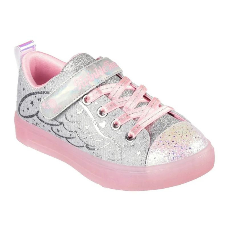 Boty Skechers S Lights Twinkle Sparks Heather Magic Jr 314703L-GYPK EU 31