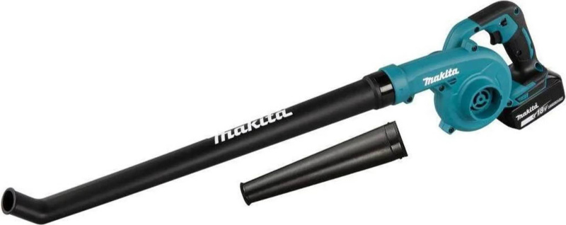 Aku fukar na listí Makita LXT DUB186SFX1 / 18 V / bez baterie a nabíječky / černá/modrá Varianta: ivi0