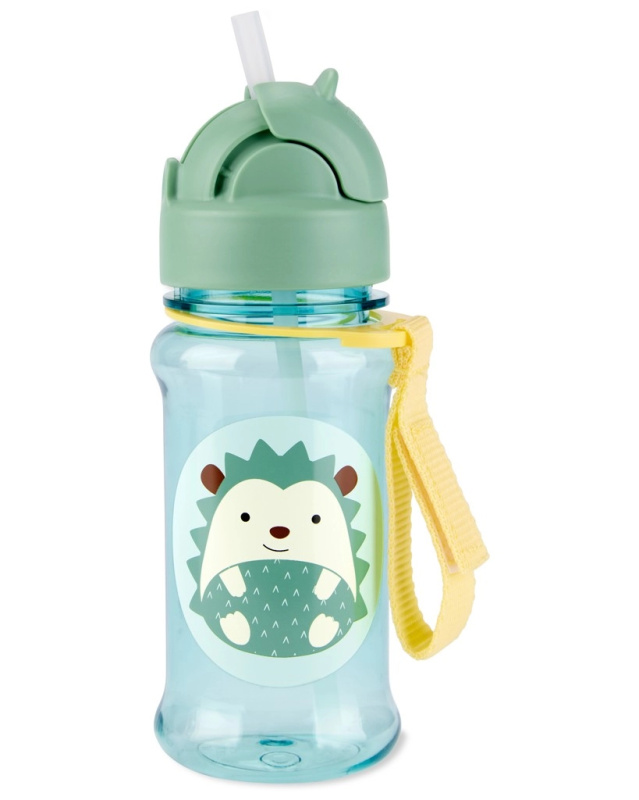 Skip Hop Zoo tritanová láhev s brčkem ježek 355 ml