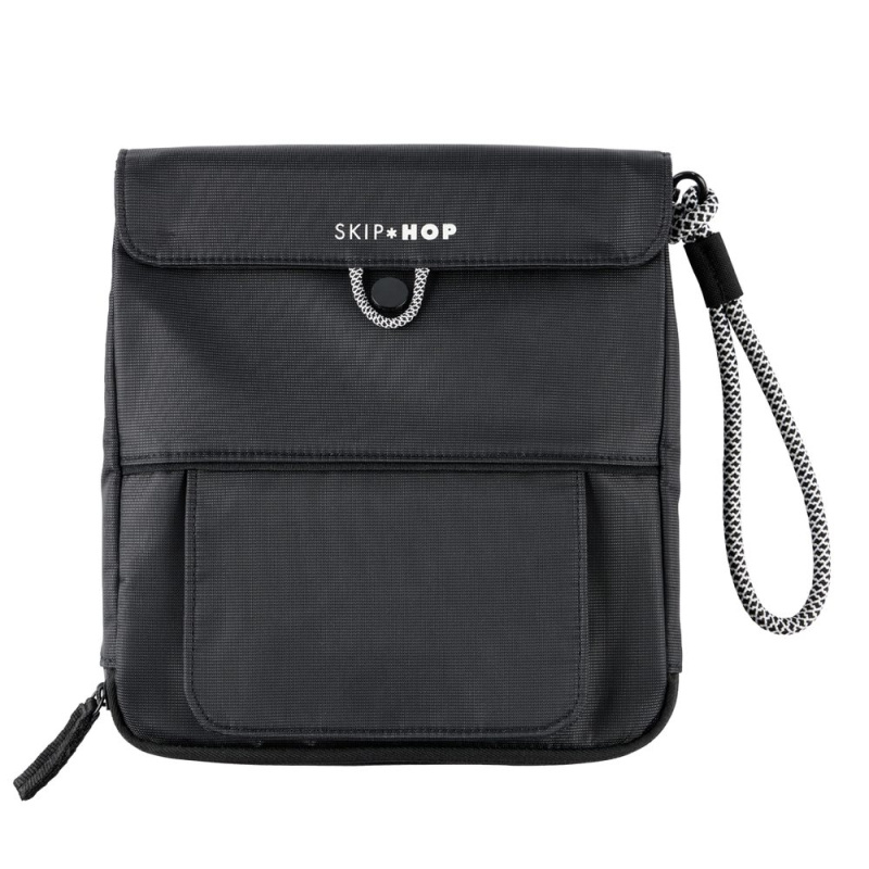 Skip Hop cestovní přebalovací podložka Clean Slate Black