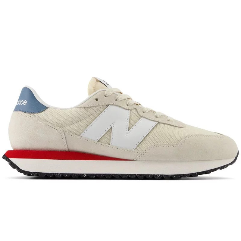 Unisex sportovní obuv M MS237VJ Béžová mix - New Balance béžová-mix barev 40