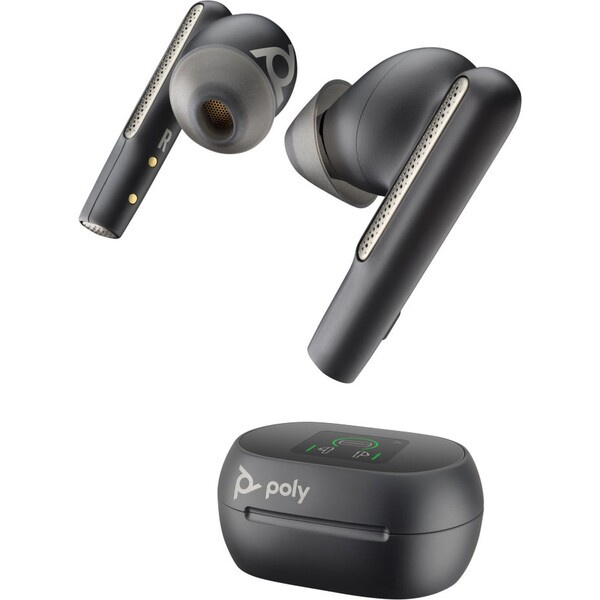 Poly Voyager Free 60+ UC M sluchátka černá + BT700 USB-C adaptér