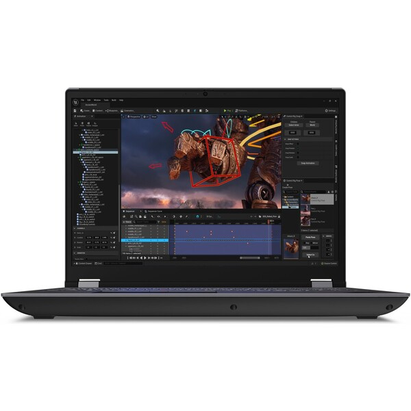 Lenovo ThinkPad P16 Gen 2 21FA000DCK Šedá