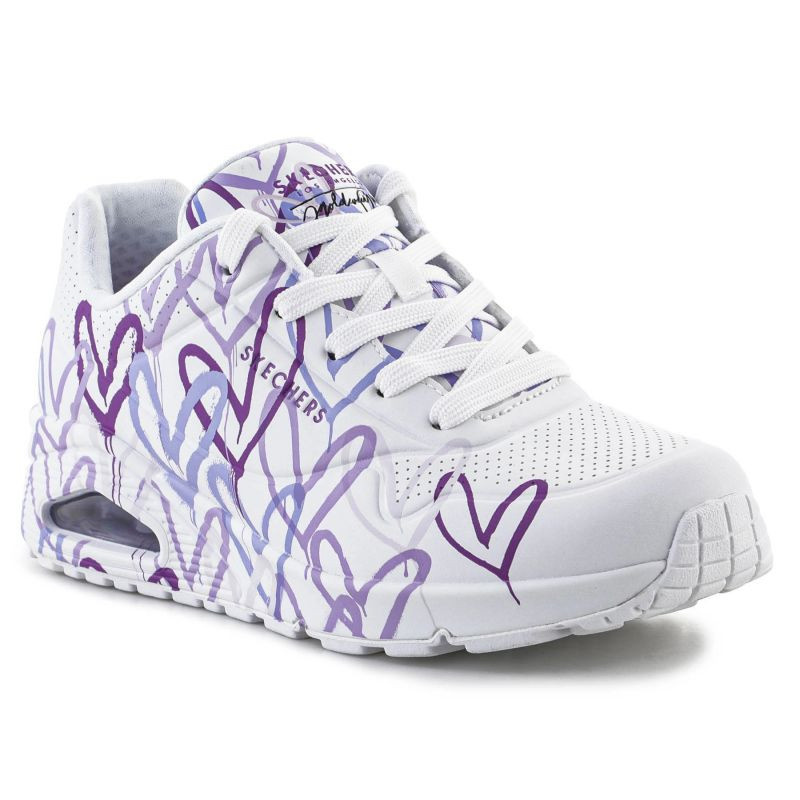 Boty Skechers JGoldcrown Uno Lite - Spread the Love W 155507-WLPR EU 37,5