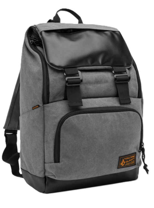 Volcom batoh Charter Ruck Backpack Grey | Šedá | Objem 20 L